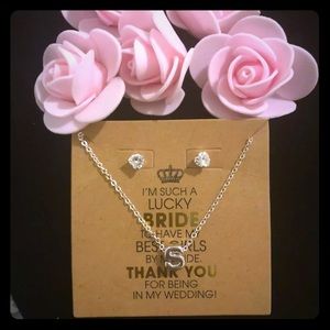 Jewelry set bridal party